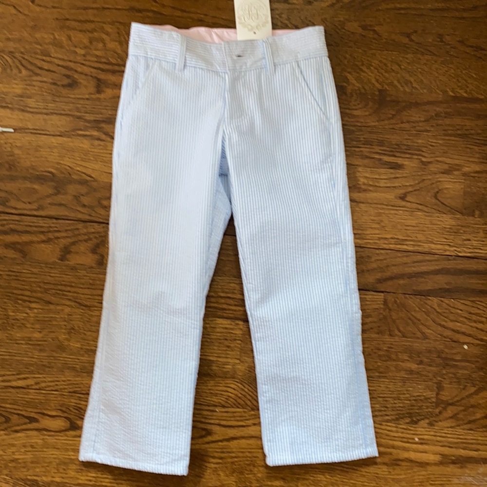 Boys TBBC seersucker pants 4t